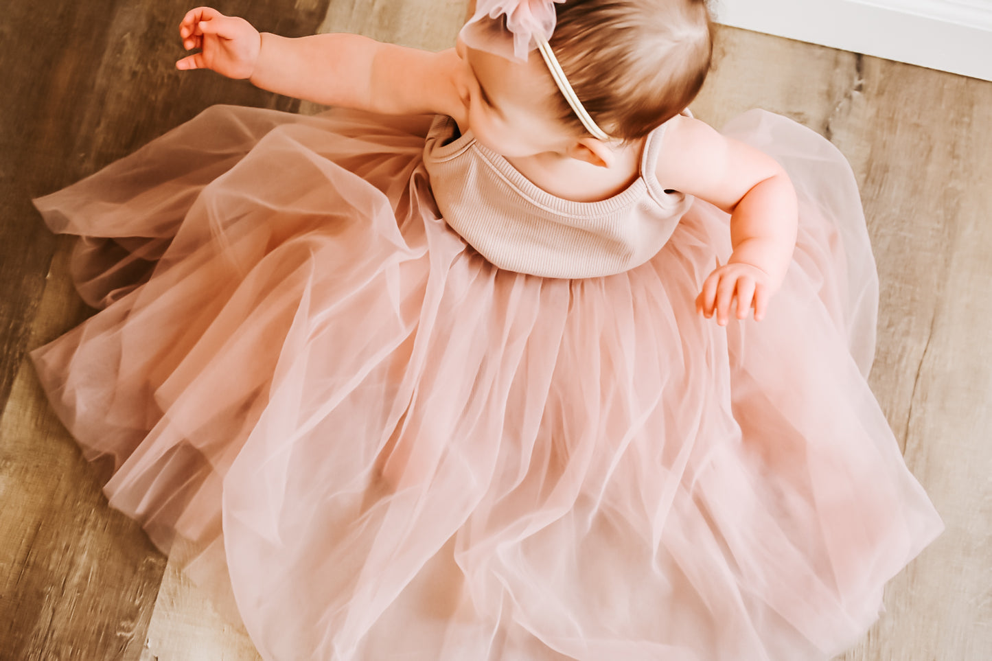 Dusty Pink Tutu Dress