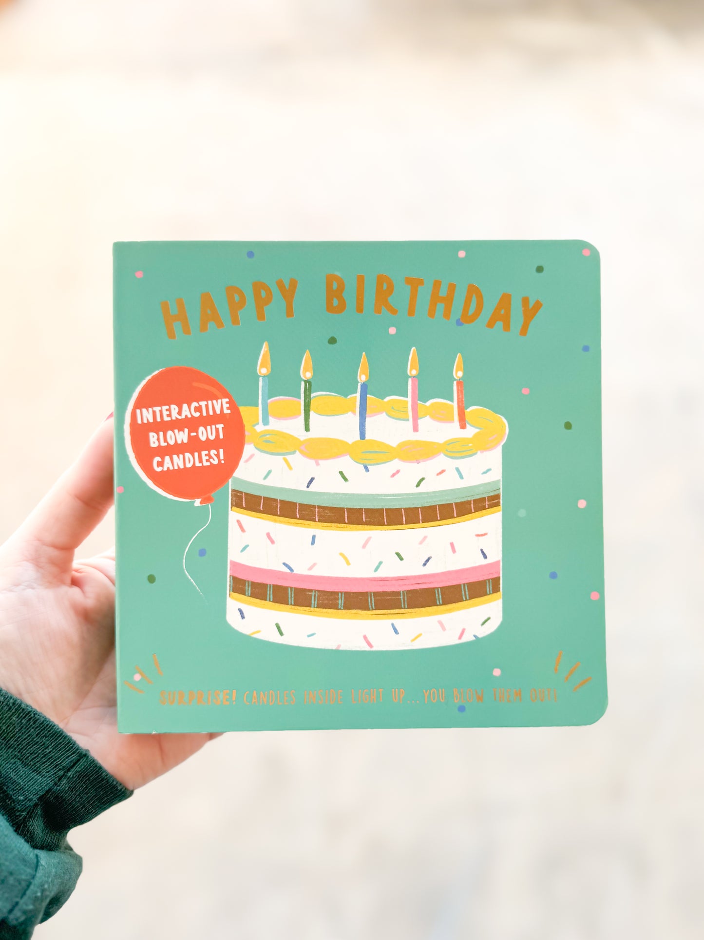 Birthday Board Book