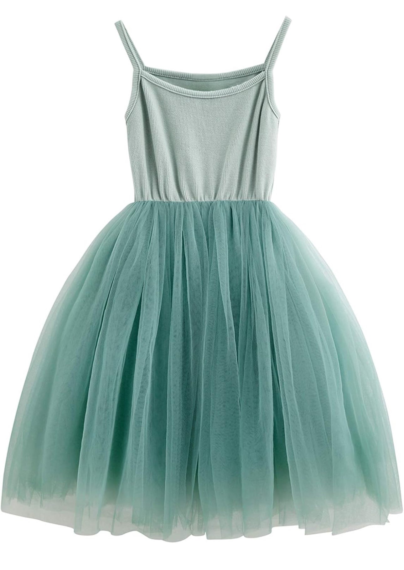 Dusty Blue Tutu Dress