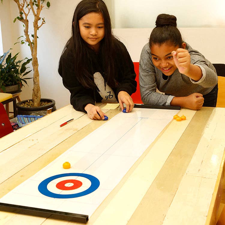 Table Top Curling Game
