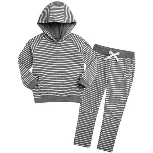 Bengdi Hoodie Grey- Hoodie & Pants Set