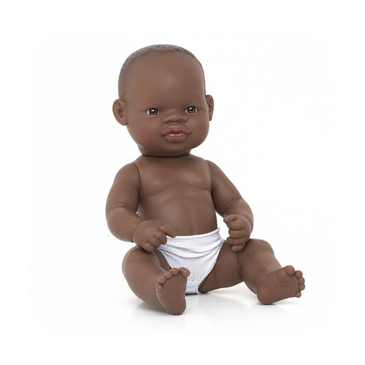 Baby Doll African Girl 12 5/8'' inch - DOLL ONLY