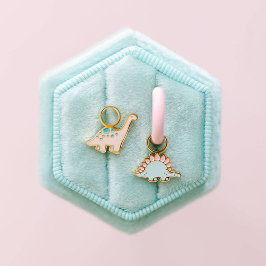 Pastel Dino Charms
