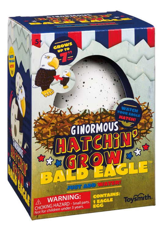 Ginormous Hatchin' Grow Eagle Egg