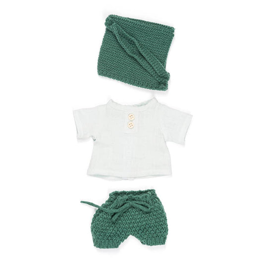 Forest Boy Doll Outfit Set 12 5/8" inch