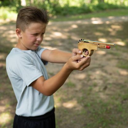 Wooden Rubber Band Pistol