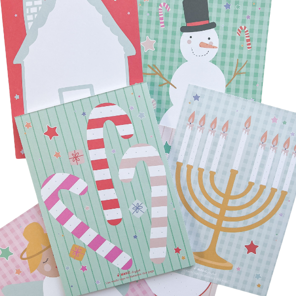 Holiday Fun Activity Pad & Washi Tape Set