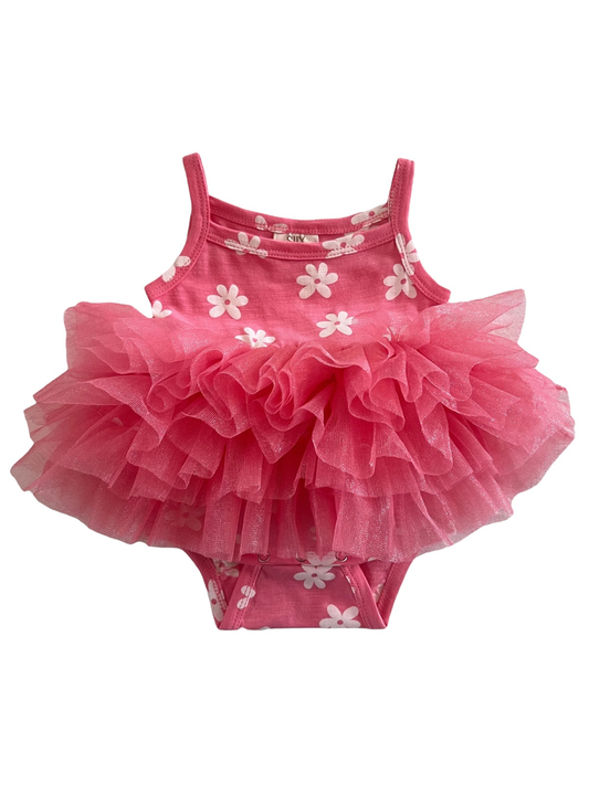 Flower / Organic Tutu Bodysuit (Baby - Kids)