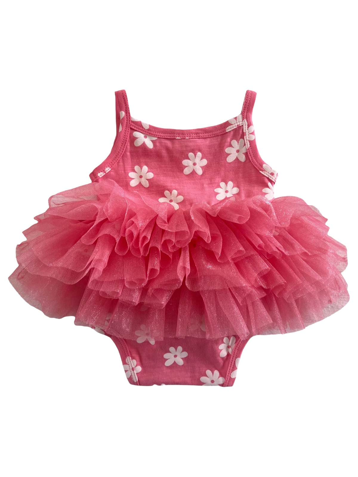 Flower / Organic Tutu Bodysuit (Baby - Kids)