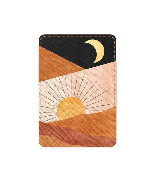 Sunrise Moon Cell Phone Wallet