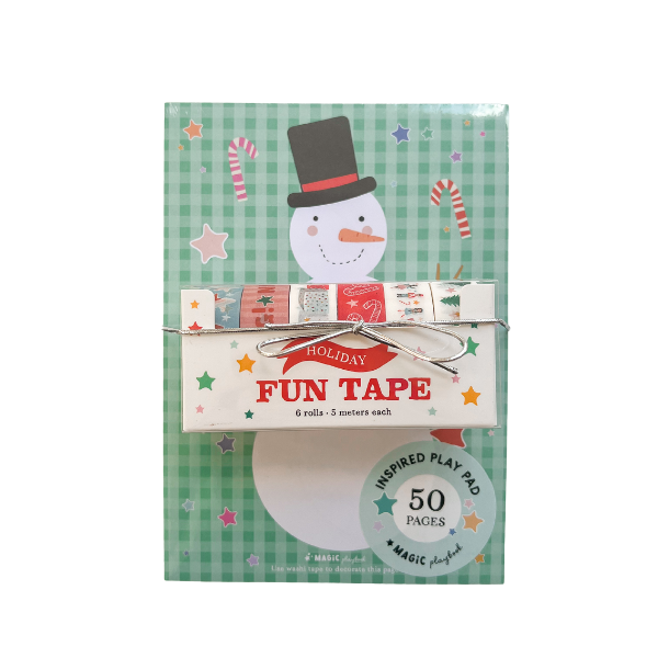 Holiday Fun Activity Pad & Washi Tape Set