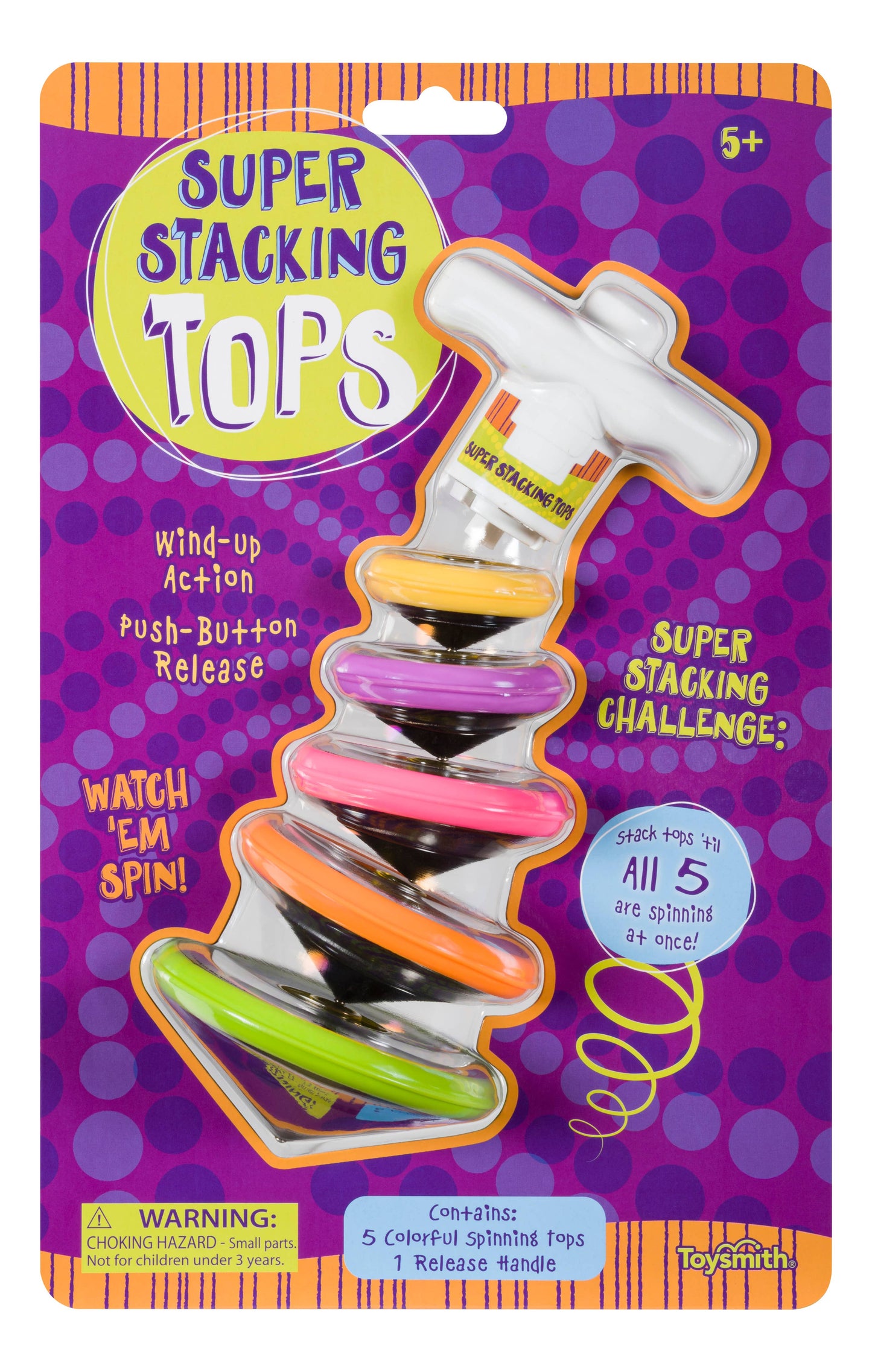 Toysmith Super Stacking Tops Kit